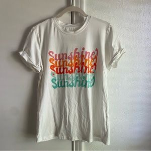 Rainbow “Sunshine” Graphic Tee